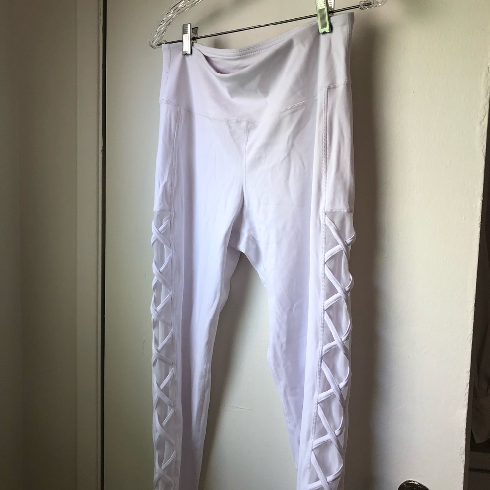 White Athletic Leggings